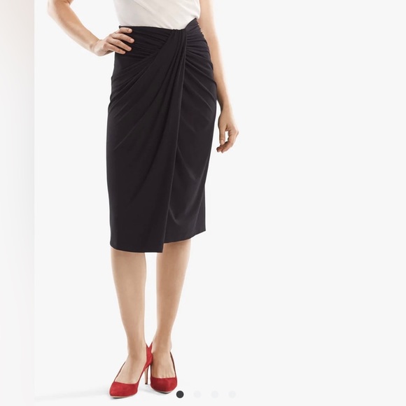 M.M.Lafleur Womens black Minetta Skirt size S - Picture 1 of 5